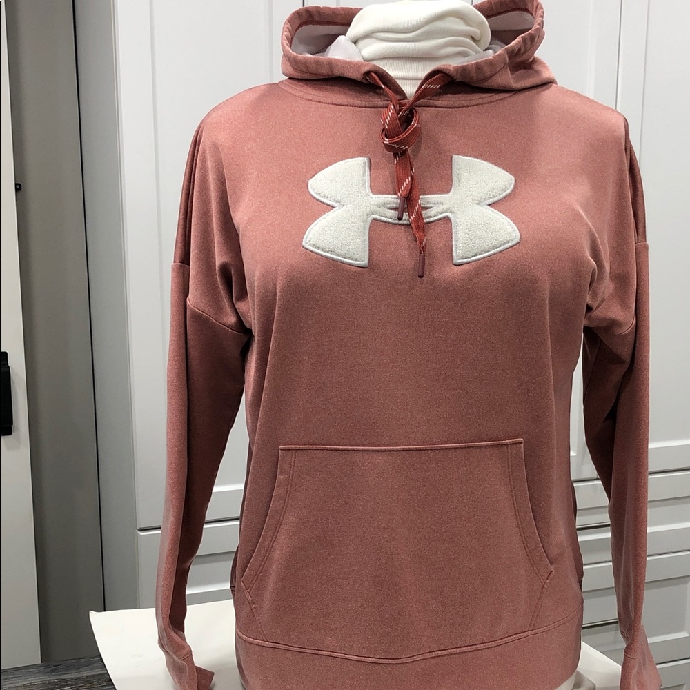 Under Armour ColdGear Hoodie - Coral - Women’s XL